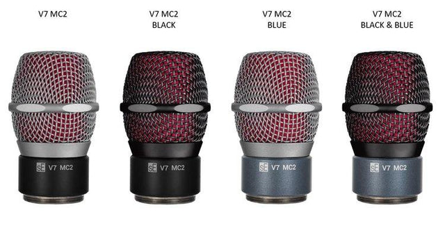 SE ELECTRONICS V7 MC2 BLUE PER SENNHEISER CAPSULA DINAMICA SUPERCARDIOIDE BLU - TechSoundSystem.com