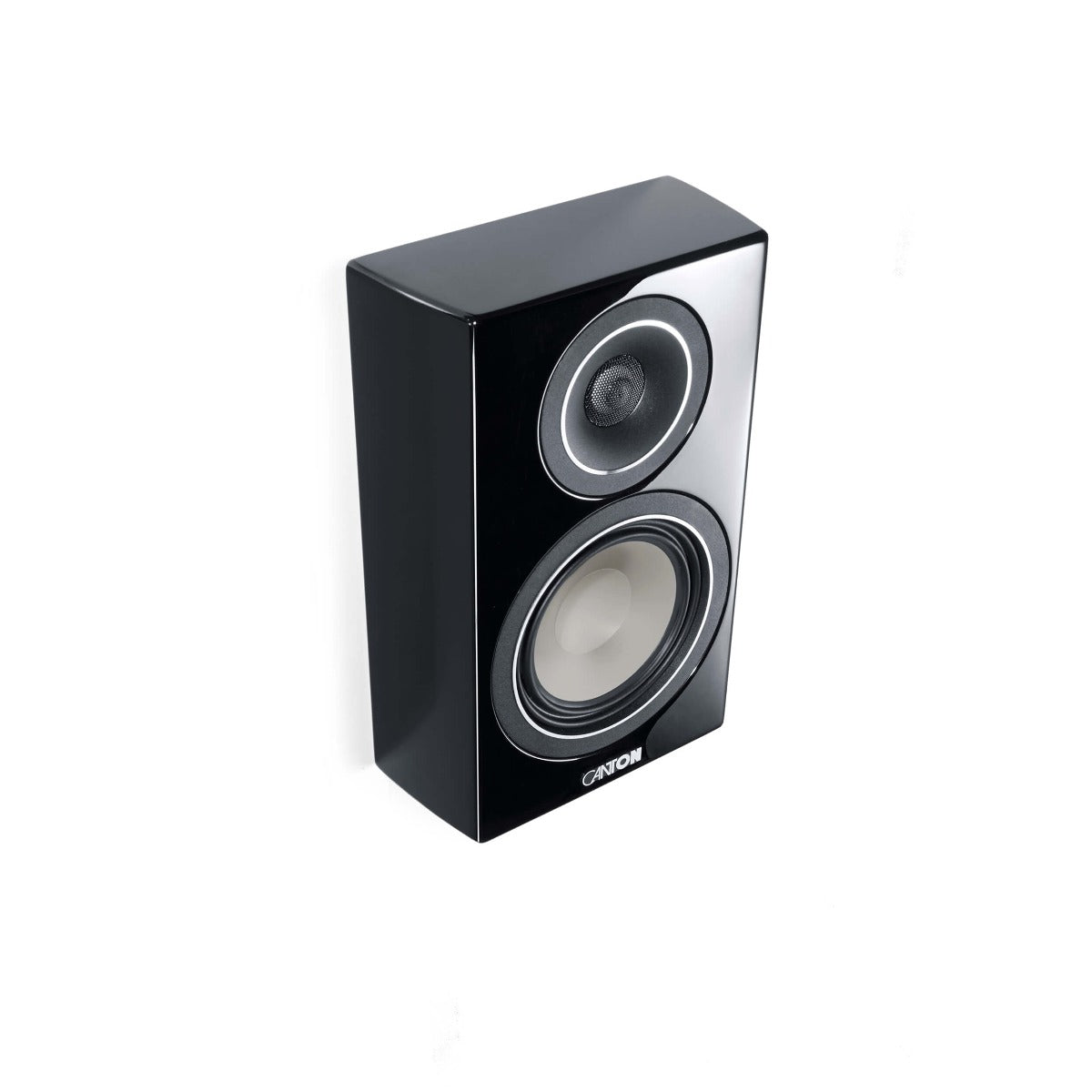 Canton Vento 816.2 coppia diffusori acustici da parete colore NERO a cassa chiusa, Wave-Surround (COPPIA) - TechSoundSystem.com