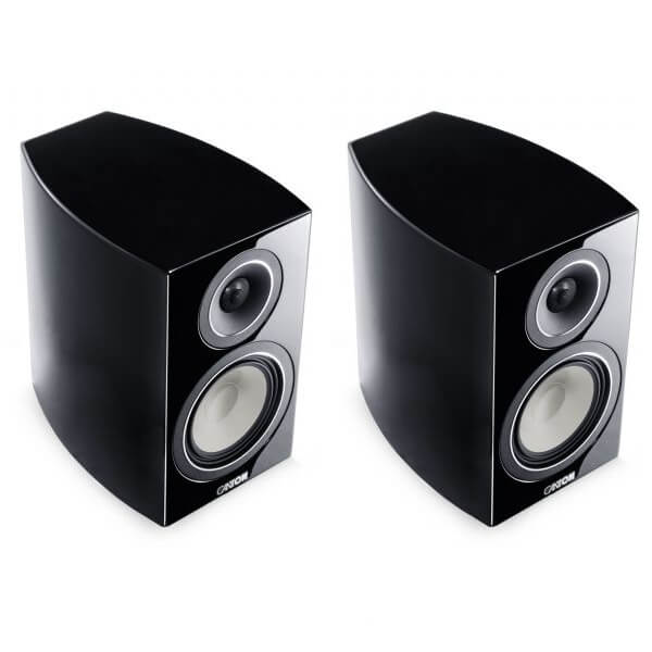 Canton VENTO 836.2 diffusore acustico colore NERO compatto a 2 vie, bass reflex, da stand (COPPIA) - TechSoundSystem.com