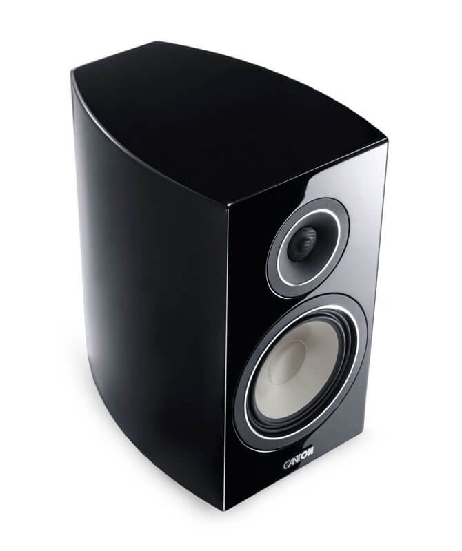 Canton VENTO 836.2 diffusore acustico colore NERO compatto a 2 vie, bass reflex, da stand (COPPIA) - TechSoundSystem.com