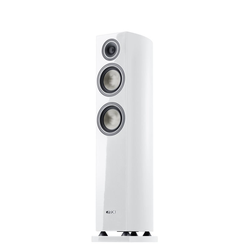 CANTON VENTO 876 .2 diffusori acustici colore BIANCO a 3 Vie, sistema Bass-Reflex da pavimento (COPPIA) - TechSoundSystem.com