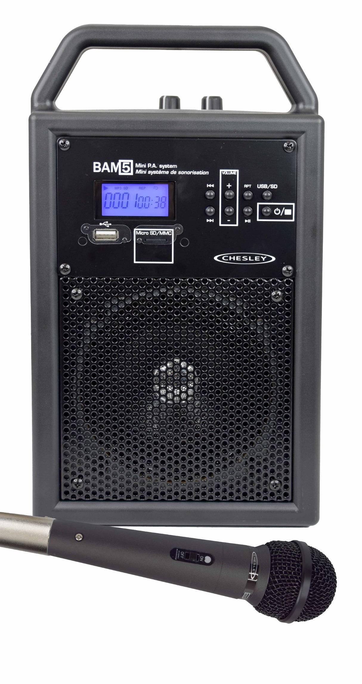 GLEMM BAM 5 Mini emergency PA system - TechSoundSystem.com