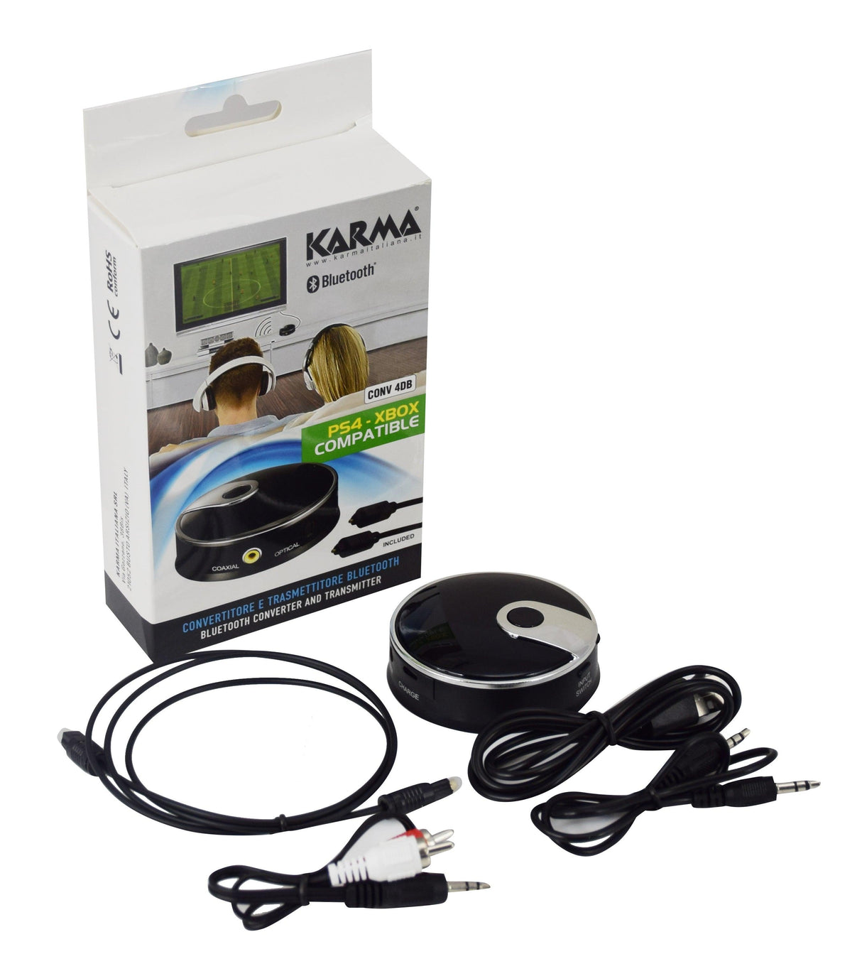 KARMA CONV 4DB2 Convertitore e trasmettitore bluetooth - TechSoundSystem.com