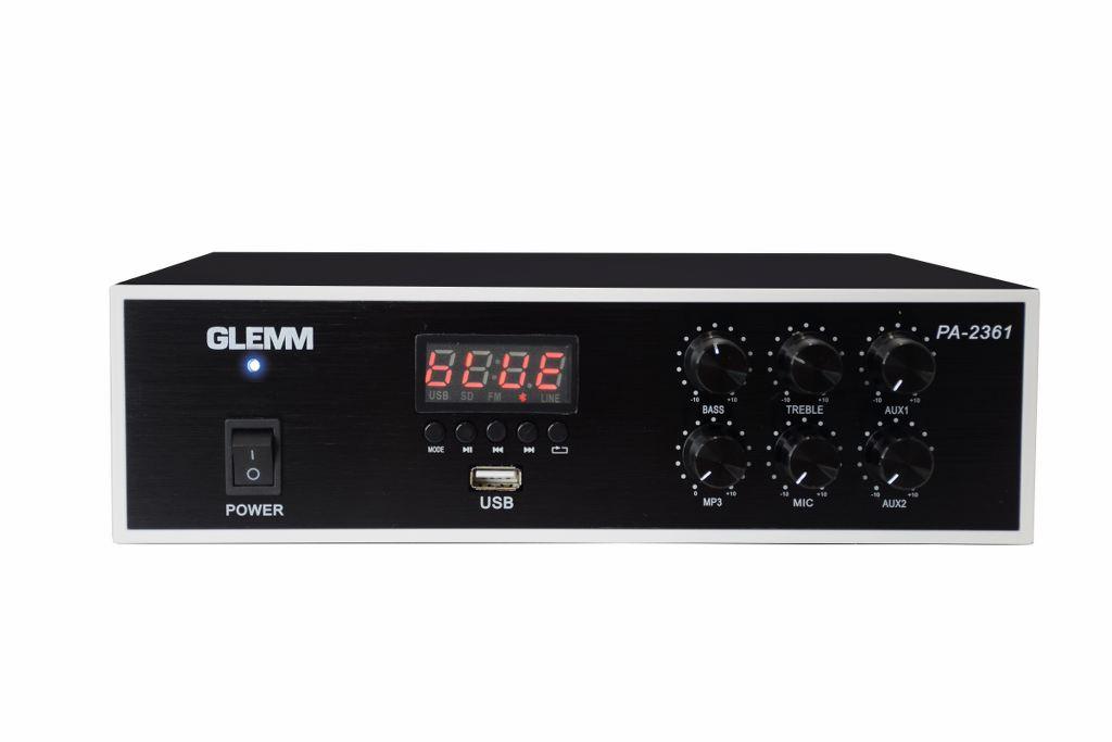 GLEMM PA 2361 Mini amplificatore 2x30W - TechSoundSystem.com