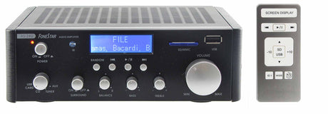 PA 2370 Amplificatore stereo da 70W con Mp3 - TechSoundSystem.com