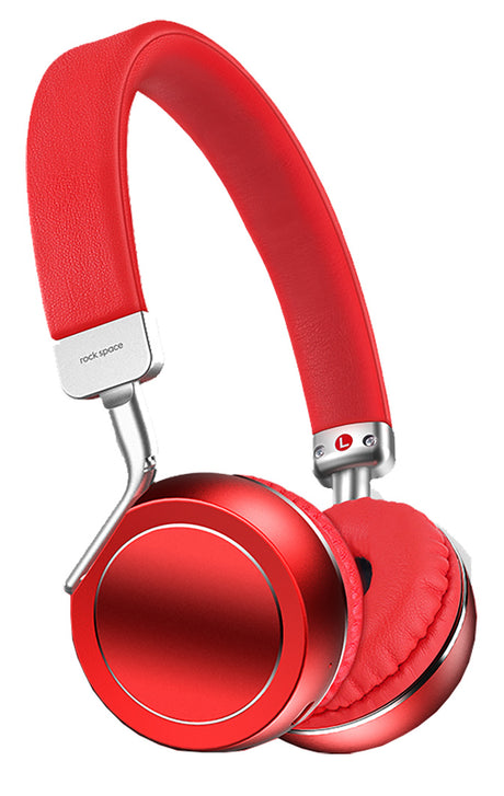 ROCK T 05R Cuffia bluetooth rossa - TechSoundSystem.com