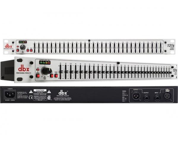 DBX 131S SINGOLO EQUALIZZATORE 31 BANDE - TechSoundSystem.com