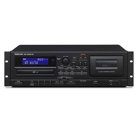 Tascam CD-A580 V2 Riproduttore musicale CD e Musicassetta