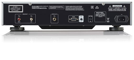 Rotel CD-14 MKII Lettore CD con DAC a 32-bit/384kHz di Texas Instruments - TechSoundSystem.com