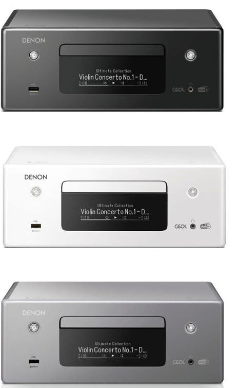 Denon CEOL N11DAB Sintoamplificatore HEOS con DAB+ e FM, Lettore CD - TechSoundSystem.com