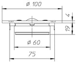 Ciare HT259 tweeter dalla potenza di 120 W e 60 W RMS a 8 Ohm 1'' - TechSoundSystem.com