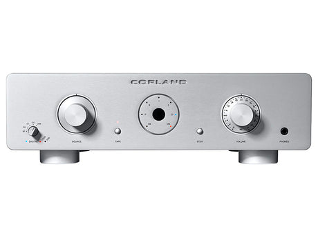 Copland CSA100 amplificatore integrato silver fronte