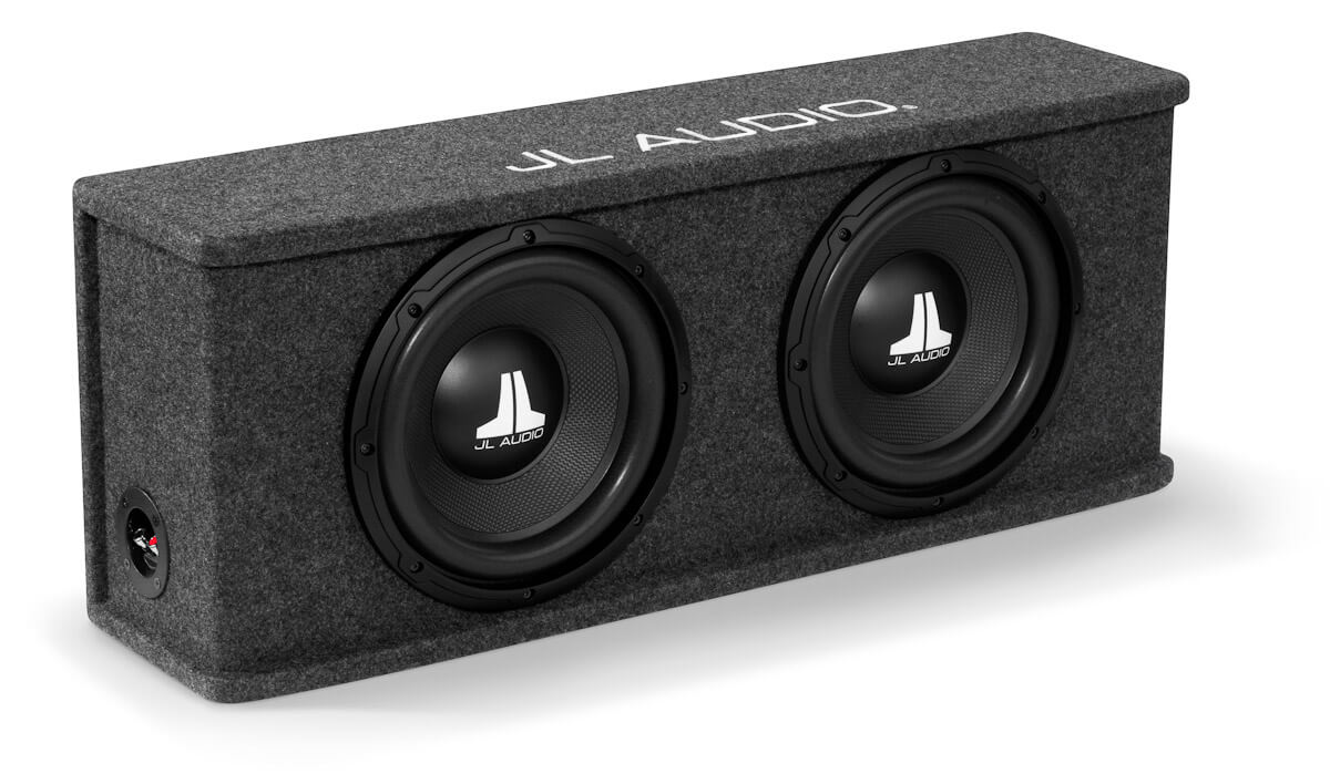 JL Audio CS210-WXv2-4 subwoofer in cassa doppio woofer da 250 mm e 400 W a 2 Ohm - TechSoundSystem.com