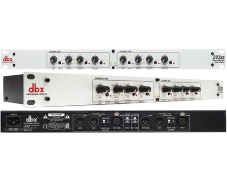 DBX 223XS CROSSOVER STEREO MONO PROFESSIONALE