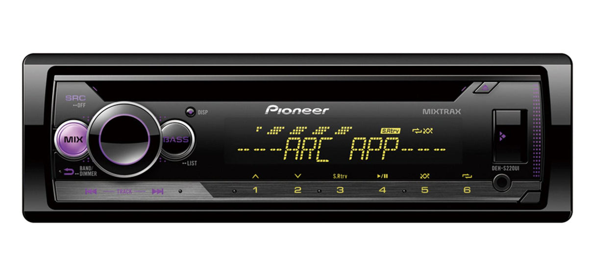 Pioneer DEH-S220UI autoradio CD, USB, Spotify, compatibile con Apple e Android - TechSoundSystem.com