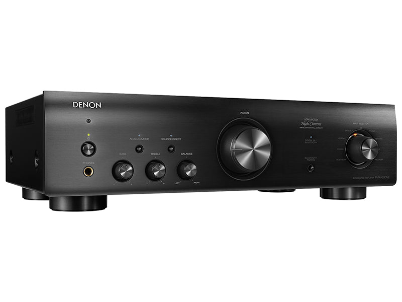 Denon PMA-600NE BLACK Amplificatore Integrato, 2 X 70W, bluetooth e ingresso phono MM - TechSoundSystem.com