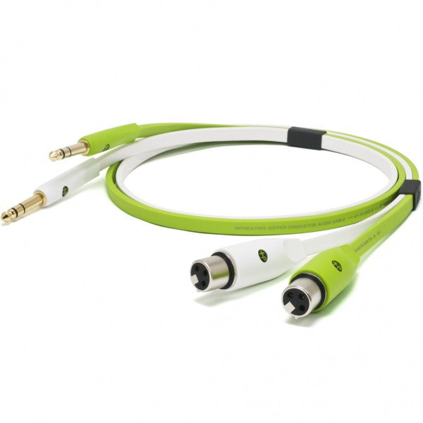 NEO OYAIDE D+ 1/4" XFT CLASS B 2MT CAVO DI LINEA BILANCIATO JACK 1/4" - XLR FEMMINA 2 METRI