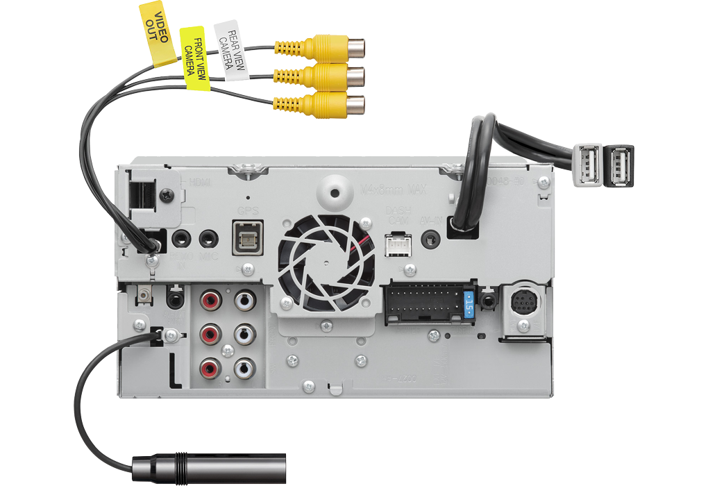 Kenwood DMX8020DABS mediastation 2 DIN con radio DAB+, bluetooth, Wifi, Apple Car Play wireless - TechSoundSystem.com