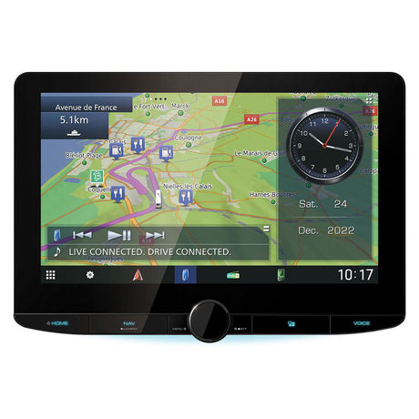 Kenwood DNR992RVS Autoradio navigatore AV multimediale display HD da 10,1 pollici