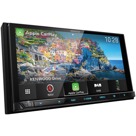 Kenwood DNX9190DABS autoradio 2 DIN con GPS, schermo HD, Apple car play wireless, Android wireless - TechSoundSystem.com