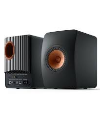 KEF LS50 WIRELESS 2 NERO *SCONFEZIONATO* Diffusori attivi wireless da scaffale HiFi controllo via APP (COPPIA)