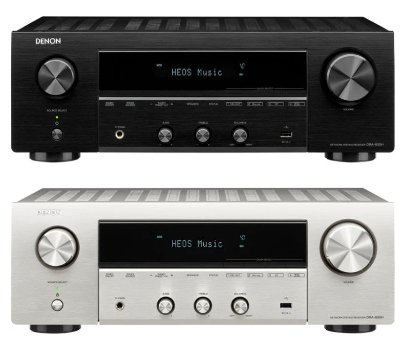 Denon DRA-800H Sintoamplificatore AV 2 canali con HDMI, HDR, Radio FM e DAB+ - TechSoundSystem.com