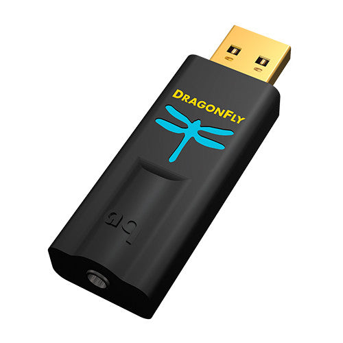 AUDIOQUEST DRAGONFLY BLACK Convertitore Audio Digitale USB miniaturizzato 24-bit/96kHz - TechSoundSystem.com