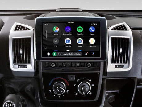 Alpine X903D-DU autoradio 2 din per FIAT Ducato III, Citroën Jumper II e Peugeot Boxer II con GPS, Android auto e Apple Car Play - TechSoundSystem.com