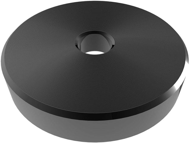 ZOMO 45 RPM ADAPTER PUCK ADATTATORE UNIVERSALE 7" PER GIRADISCHI 33 - 45 GIRI IN METALLO COLORE NERO - TechSoundSystem.com