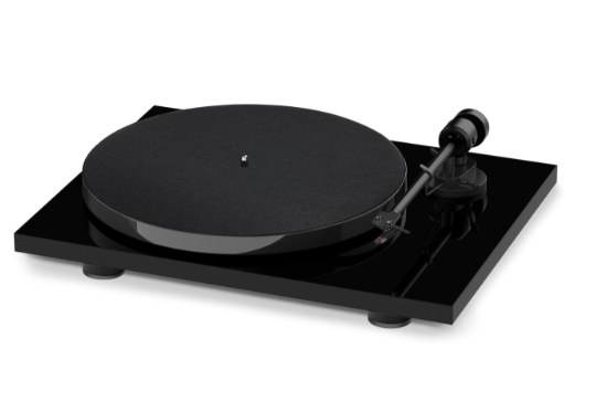 Pro-ject E1 PHONO Giradischi con testina Ortofon OM5e e braccio 8.6" in alluminio e PHONO BOX integrata - TechSoundSystem.com