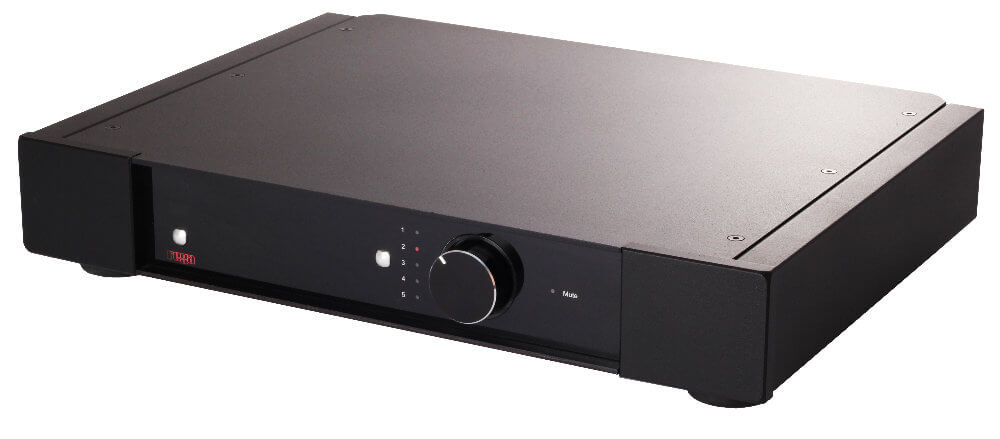 Rega Elex R Amplificatore integrato nero 2x72W con telecomando Solaris e stadio phono MM - TechSoundSystem.com