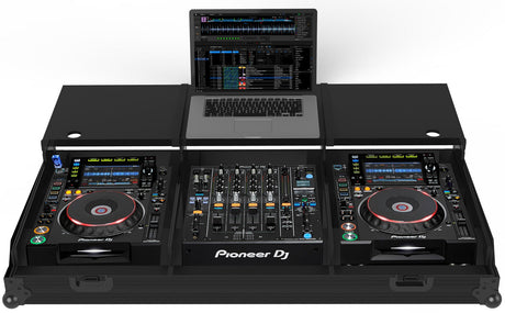 ZOMO SET2900 MK2 PLUS NSE FLIGHTCASE PROFESSIONALE PER DJ PER 2 CDJ2000 + 1 DJM900 + LAPTOP PER PC - TechSoundSystem.com