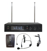 EXTREME WM1000D-HL RADIOMICROFONO VHF AD ARCHETTO E LAVALIER + TRASMETTITORE BODYPACK + RICEVITORE TRUE DIVERSITY CON DISPLAY LCD - TechSoundSystem.com