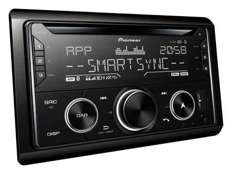 Pioneer FH-S820DAB autoradio 2 DIN con DAB+, bluetooth, CD, Spotify