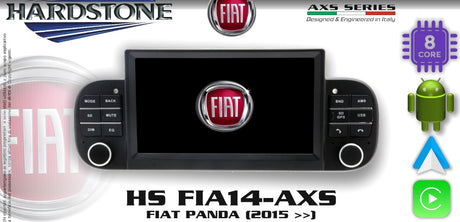 Hardstone HS FIA14-AXS Autoradio per FIAT PANDA dal 2015 in poi - TechSoundSystem.com