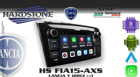 Hardstone HS FIA15-AXS Autoradio per Lancia Y (dal 2013) - TechSoundSystem.com