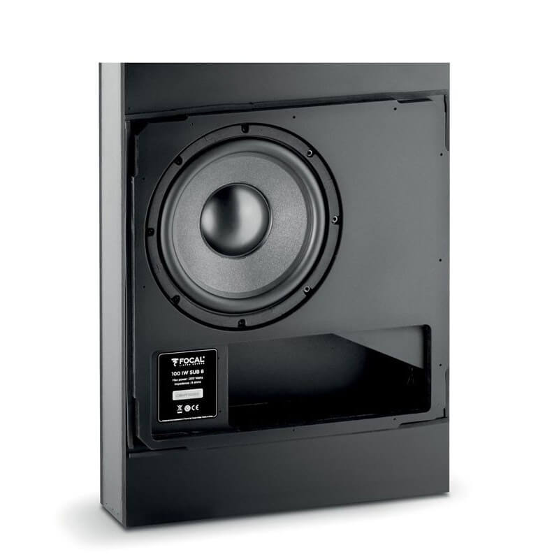 Focal 100 IWSUB 8 Subwoofer passivo da incasso, woofer in Polyglass da 21 cm. 200 W