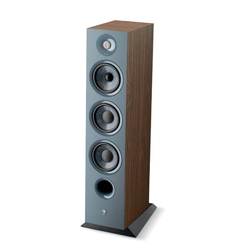 Focal chora 826 COPPIA diffusori da pavimento, 3 vie, Legno scuro, bass reflex, 2 woofer, 250 W - TechSoundSystem.com