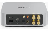 WiiM AMP Silver Amplificatore e streamer DLNA 2x100W, AirPlay 2, Bluetooth (bidirezionale) - TechSoundSystem.com