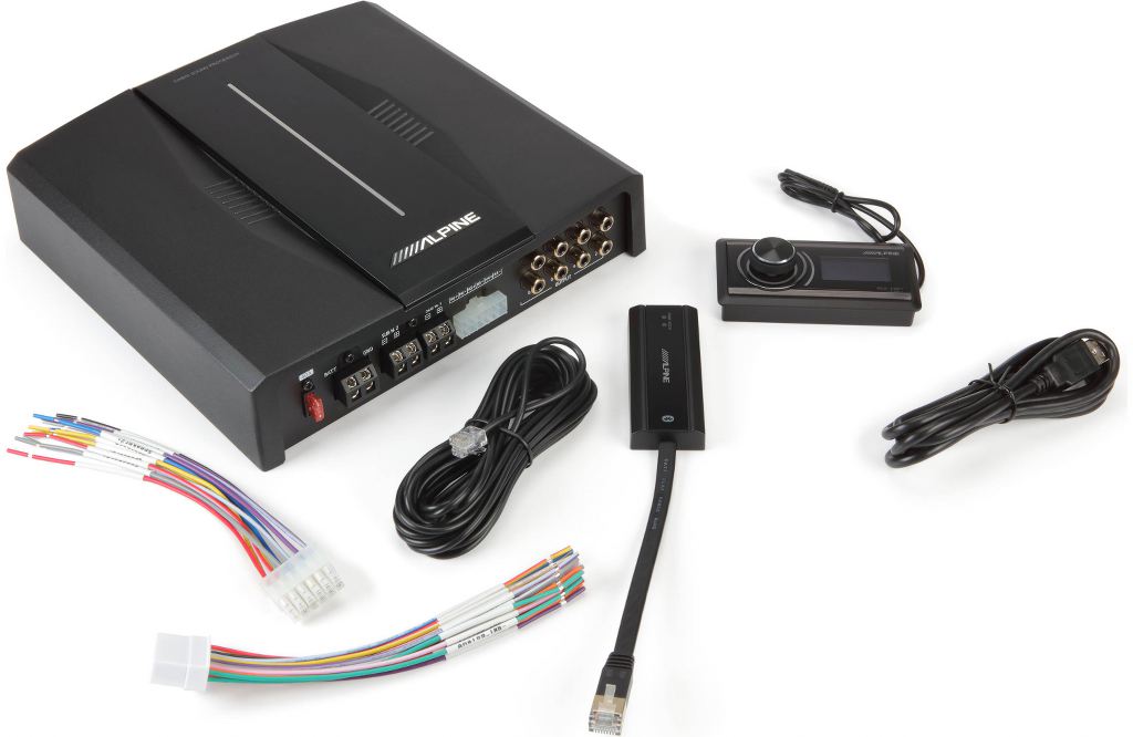 Alpine PXE-C80-88 Amplificatore con DSP per auto ad alta risoluzione Optim8™ a 8 canali - TechSoundSystem.com