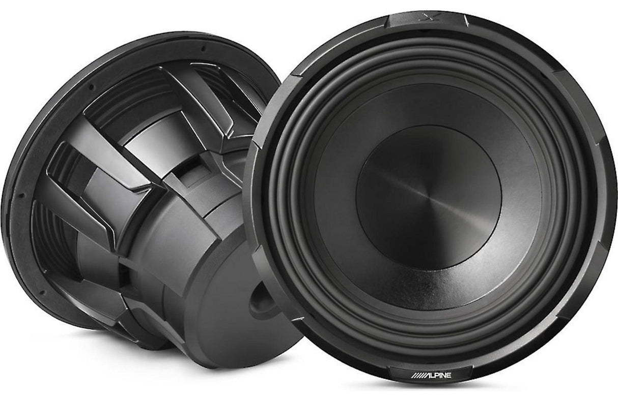 Alpine X-W10D4 Subwoofer per auto 10′′ (25 cm) X-Series (4Ω + 4Ω) 900W RMS - TechSoundSystem.com