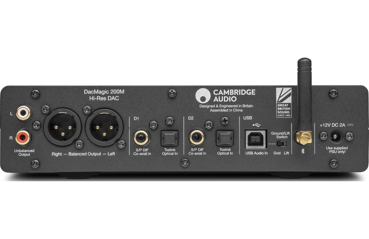 Cambridge Audio DacMagic 200M BLACK Convertitore DAC con bluetooth Aptx, MQA - TechSoundSystem.com