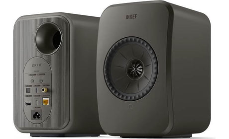 KEF LSX II LT GRAPHITE GREY Sistema HiFi Attivo WiFi HDMI Bluetooth (COPPIA) - TechSoundSystem.com