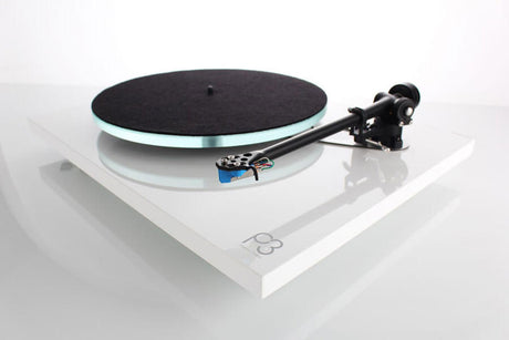 REGA Planar 3 Giradischi BIANCO con piatto in vetro 12mm, 