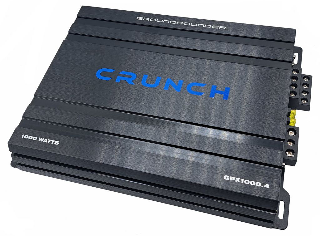 CRUNCH GPX-1000.4 Amplificatore 4 canali GROUND POUNDER da 1000W - TechSoundSystem.com