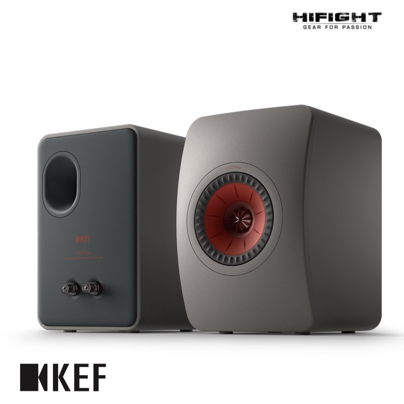 KEF LS50 Meta diffusori HiFi da scaffale Grigio Titanio Uni-Q con MAT (COPPIA) - TechSoundSystem.com