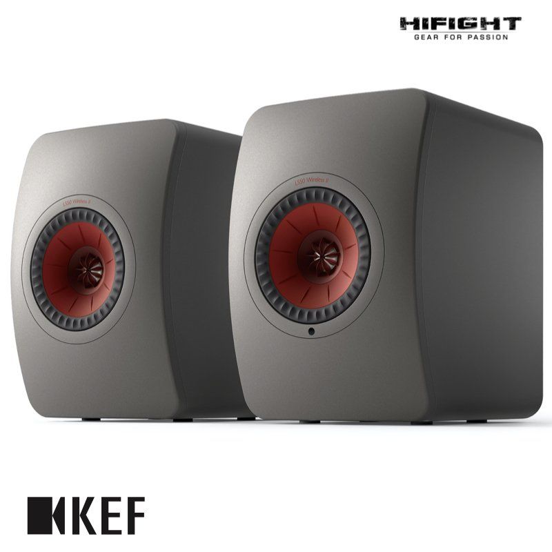 KEF LS50 WIRELESS 2 Diffusori attivi wireless da scaffale HiFi controllo via APP - TechSoundSystem.com