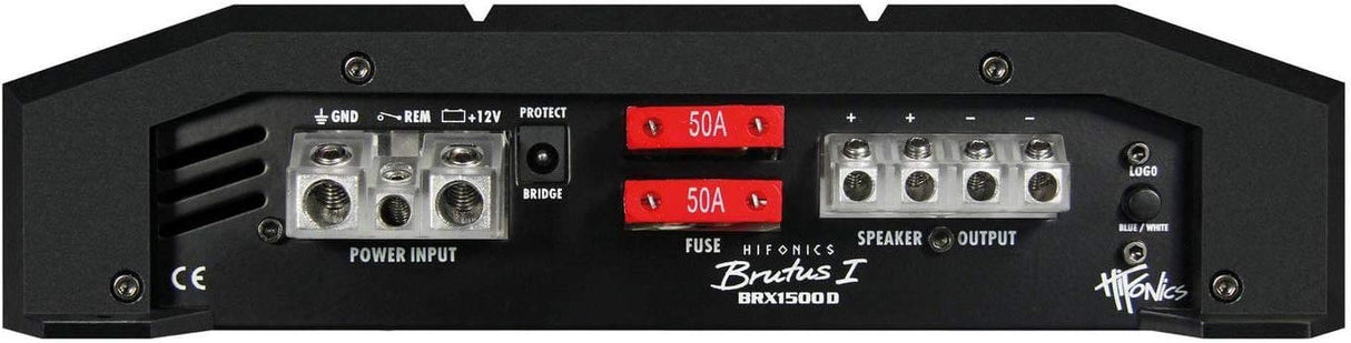 Hifonics Brutus BRX-1500D amplificatore auto a 1 canale 300 W a 4 Ohm - TechSoundSystem.com