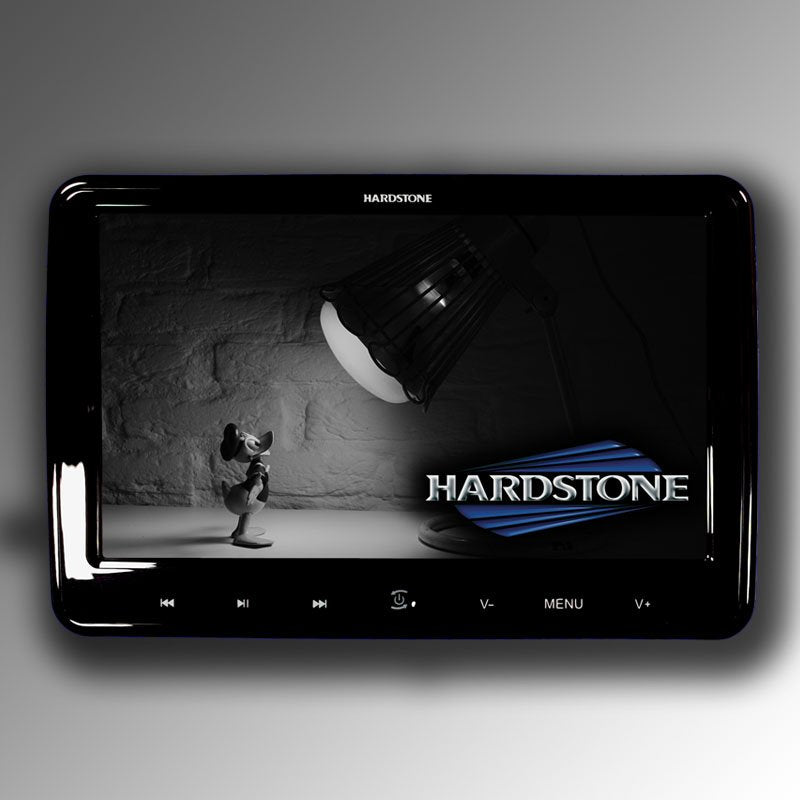 Hardstone HS HM11DH coppia di monitor da 10,1" dvd sd/usb - HDMI - finitura nero lucido - TechSoundSystem.com