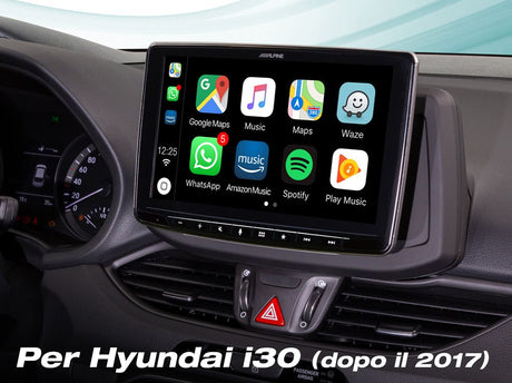 Alpine ILX-F903-i30 Media Station 9'' per Hyundai I30 con DAB, Apple CarPlay e Android Auto - TechSoundSystem.com